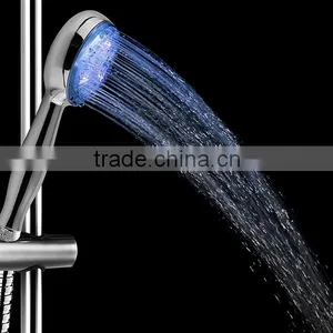 Three Water Jets Hydro Power Led Shower Head Without Batttery(temperature Control Type) thumbnail-2
