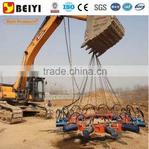 BEIYI Round Cutting Pile Machine, Concrete Pile Crusher, Hydraulic Pile Breaker thumbnail-5