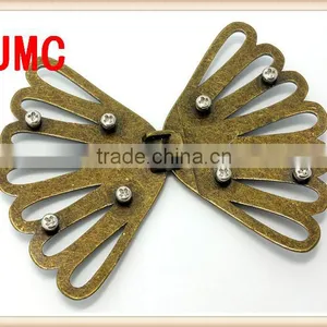 A High-end Buckle Rhinestone Buckle Diamond Mink thumbnail-4
