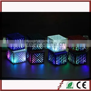 Wireless Rechargeable Mini Portable Bluetooth Speaker With LED Light thumbnail-5
