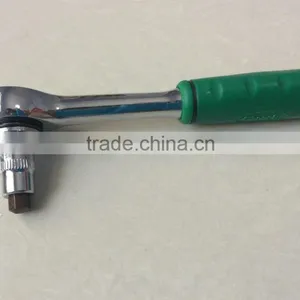10mm 3/8'' Rubber Handle Ratchet Spanner Wrench thumbnail-1