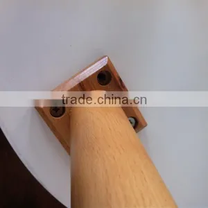 HOT SALE! Fashion Wooden Small Coffee Table, Side Table With Round Top thumbnail-3