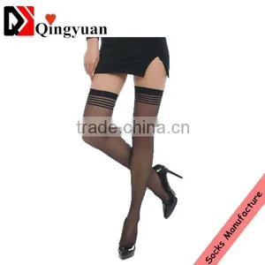 Ladies Summer New Arrived Spandex Knee Stocking Sex Compression Knee Socks thumbnail-1