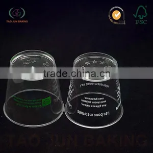 Round Shaped Plastic Mousse Cups Jelly Cake Ice-cream Model Tool Eco-friendly Materials thumbnail-3