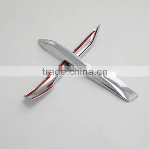 ABS Chrome Auto Accessories Front Fog Light Lamp Trim For BMW X1 2016 thumbnail-2