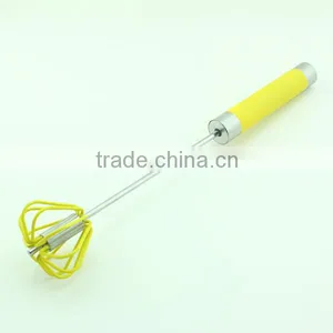 14'' Silicone Hand Mixer Hand Push Down Egg Beater thumbnail-3