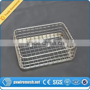 Customize Sterilization Stainless Steel Wire Mesh Tray and Basket thumbnail-1