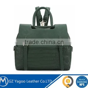 Girl's Fashion Leather Backpack Korea Style Backpack thumbnail-2