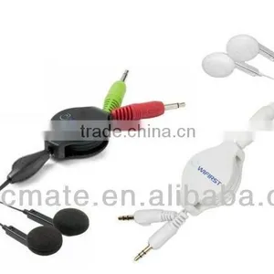 In Ear In-Ear Earbud Headphone Earphones Headset for MP3 Music Player thumbnail-1