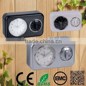 Brand Name Wall or Table Alarm Quartz Clock With Timer thumbnail-1