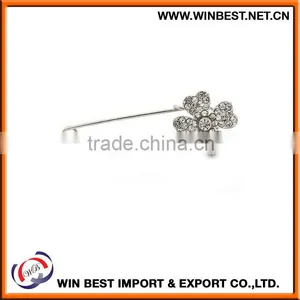 Hot Selling 2015 Costume Jewellery Trendy Brooches, Metal Safety Pin thumbnail-3