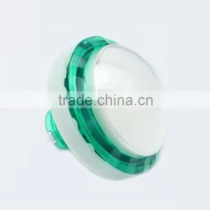 65mm Round Green Plastic Push Button Switch Momentary Large Game Accessories thumbnail-1