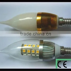 LED Candle Bulb For Chandeliers 5W/ 6W thumbnail-1