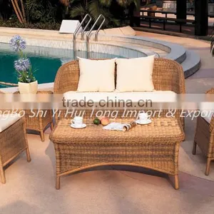 Good Sell PE Rattan Used Outdoor Sofa thumbnail-2