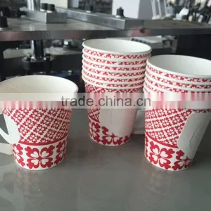 New Type Paper Cup Shaping Machine With Handle Applicators Price for Sale thumbnail-2