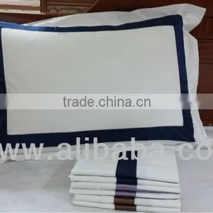 100% Cotton Luxury Silk Pattern Embedded Pillow Cases thumbnail-1