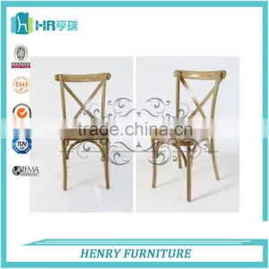 Hot Market Strong Wood Cross Back Chair thumbnail-5