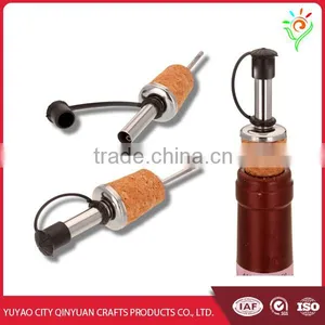 Drip Less Stainless Steel Olive/oil/vinegar Bottle Pourer thumbnail-2