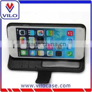 Flip Leather Phone Case With Magnetic Fastener for Iphone 6 thumbnail-3
