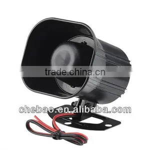 12V Mini Car Alarm Siren,with CE & ROHS,ES-204 thumbnail-1