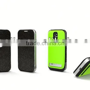 Brand New Backup Battery Leather Case for Samsung Galaxy I9500 thumbnail-1