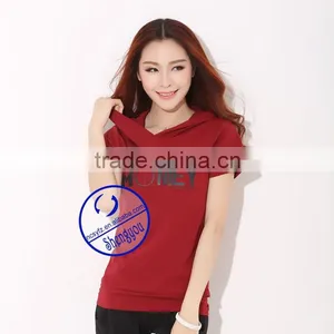 China Fashion Custom Short Sleeve Hoodie Manufacturer thumbnail-4