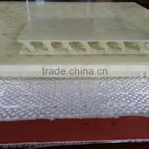 3d Fiberglass Honeycomb Panel/GRP Honeycomb Panel/frp Honeycomb Panel thumbnail-3
