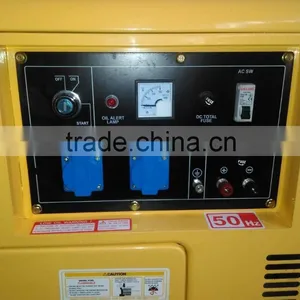 Brand New Super Silent 5kw Single Phase AIR-COOLING Genset for Residential Power Station thumbnail-2