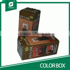 RECYCLED MATERIAL CORRUGATED COLOR BOXES FOR PACKING BEVERAGE thumbnail-3