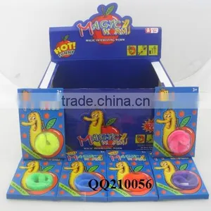 Magic Twisty Wiggle Worm Toy Fuzzy Magic Worm thumbnail-4