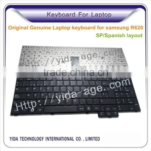 Original Genuine SP Layout Laptop Keyboard for Samsung R620 Black Color thumbnail-1