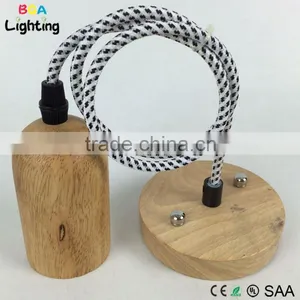 Centerpieces Light Custom E26 Wood Suspended Light Cord Set thumbnail-2