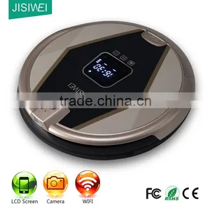 2016 Newest Robot Vacuum Cleaner 3 in 1 Functions JISIWEI S+ Golden Carpet, Wooden Floor, Marble thumbnail-2