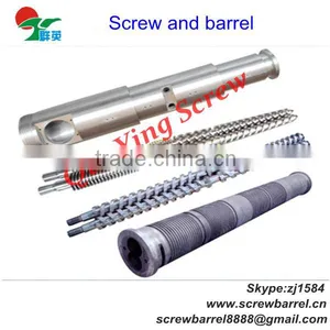 Twin Coinical Screw Barrel for Extruder Machinery in Stock thumbnail-3