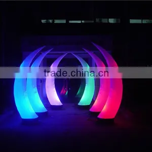 Advertising Custom PVC LED Inflatable Light Balloons Inflatable Light Cone for Night Decoration thumbnail-2