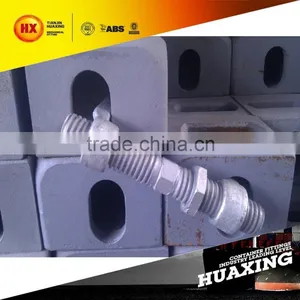 260mm Forged Steel Bridge Lock Fittings For Marine Container thumbnail-2