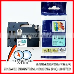 Compatible Brother Label Cartridge Tape for P-touch Printer Ribbon 12mm Tze-431/tze-531/tze-631/tze-731/tz-m931 thumbnail-2