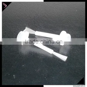 Empty Nail Polish Bottle With Brush and Gold Cap thumbnail-1