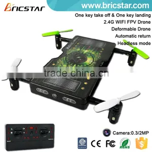 High Speed Deformable Stunt 2.4G 4CH Remote Control Drone rc Quadrocopter With Camera thumbnail-1