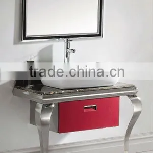 Buy Stainless Steel Bathroom Vanity and Bathroom Furniture Y-5006 thumbnail-1