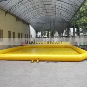 2014 Outdoor Giant Yellow Inflatable Swimming Pool thumbnail-5