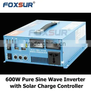 Best Selling 600W Worldwide Used Best Price and Quality Good Design 12V dc to 230V AC With Controller Pure Sine Wave Inverter thumbnail-2