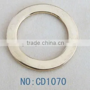 Gold Plated Zinc Alloy Metal Ring thumbnail-1