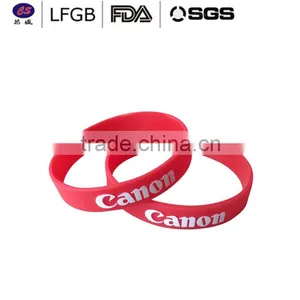 High Quality Promotional Patented Silicone Wristband Silicone Bracelet With Cheap Price thumbnail-1