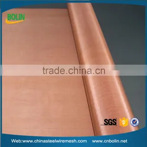100 Mesh 150 Micron Pure Copper Wire Mesh Cloth for Filter thumbnail-3