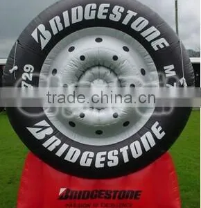 2015 Outdoor Event Promotion Inflatable Advertising Air Tire Balloon for Sales thumbnail-1