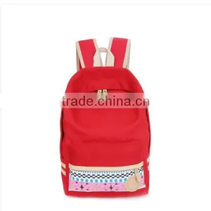 Custom Backpack Colorful Travel Casual Canvas Backpack Bag thumbnail-5