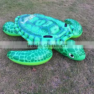 Small Order Available Kids Pool Toy Giant Inflatable Sea Turtle Ride-on thumbnail-1