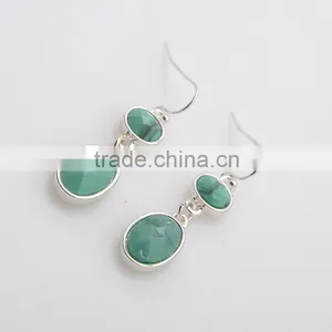 Hot Sale Cheapest Bulk Green Resin Ruby Series Statement Jewelry Set Supplier's Choice thumbnail-4