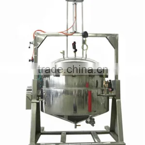 China 500 Liter Steam Jacketed Cooking Kettle thumbnail-1